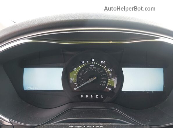 3FA6P0HD1LR136287 2020 FORD FUSION Gray Rear seats view