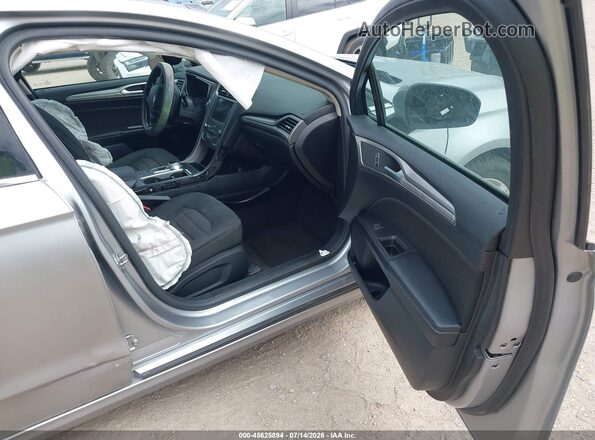 3FA6P0HD1LR136287 2020 FORD FUSION Gray Front interior view