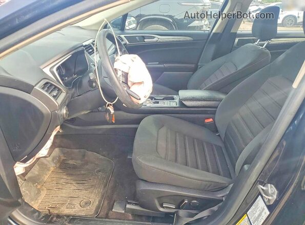 3FA6P0HD1LR186932 2020 FORD FUSION Blue Вид салону спереду