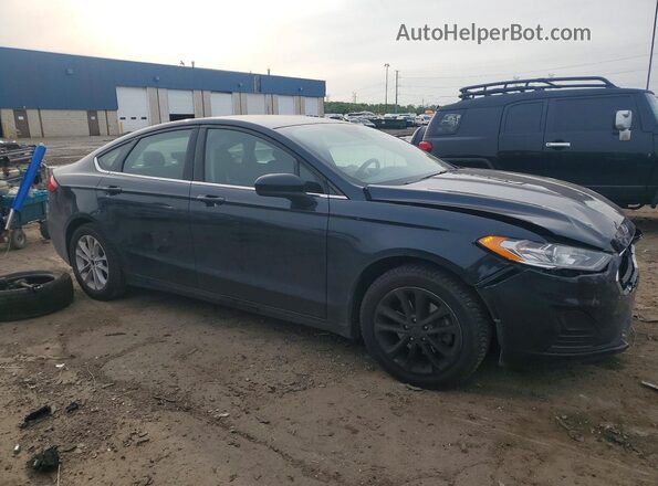 3FA6P0HD1LR186932 2020 FORD FUSION Blue Передня права чверть