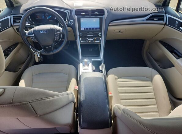 3FA6P0HD1LR222487 2020 FORD FUSION White Dashboard view
