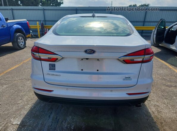 3FA6P0HD1LR222487 2020 FORD FUSION White Rear view