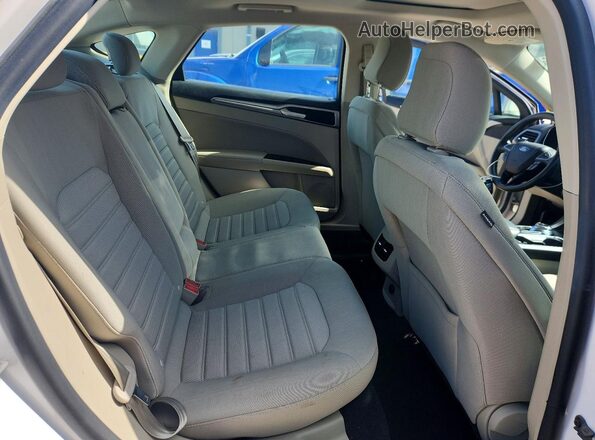 3FA6P0HD1LR222487 2020 FORD FUSION White Rear seats view