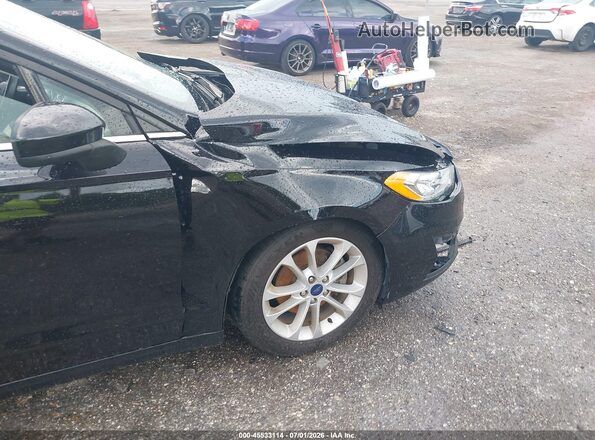 3FA6P0HD1LR232873 2020 FORD FUSION Black Front view