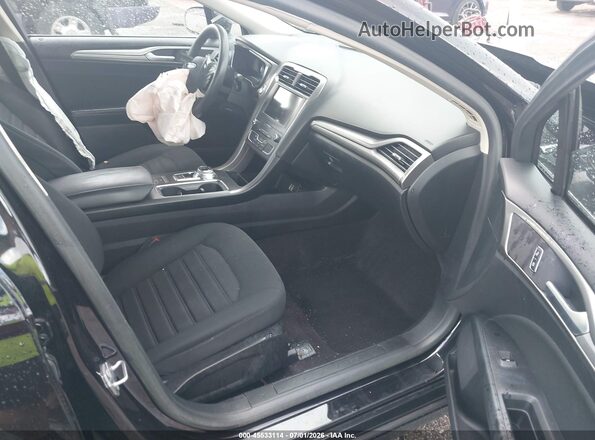 3FA6P0HD1LR232873 2020 FORD FUSION Black Front interior view