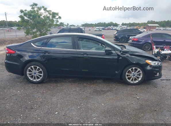 3FA6P0HD1LR232873 2020 FORD FUSION Black Rear interior view