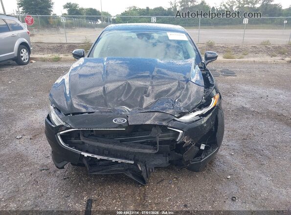 3FA6P0HD1LR232873 2020 FORD FUSION Black Instrument cluster view