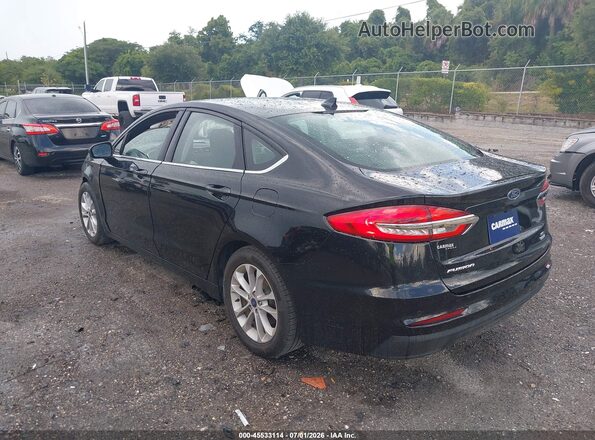 3FA6P0HD1LR232873 2020 FORD FUSION Black Rear left