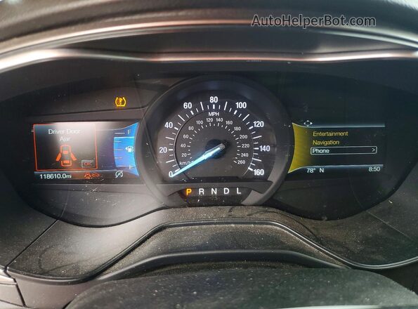 3FA6P0HD1LR251665 2020 FORD FUSION Silver Սարքավորումների վահանակի տեսք