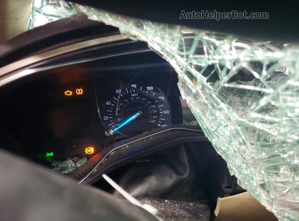 3FA6P0HD2GR105975 2016 FORD FUSION Белый Вид щитка приборов