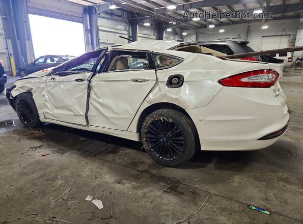3FA6P0HD2GR105975 2016 FORD FUSION Белый Задняя левая четверть