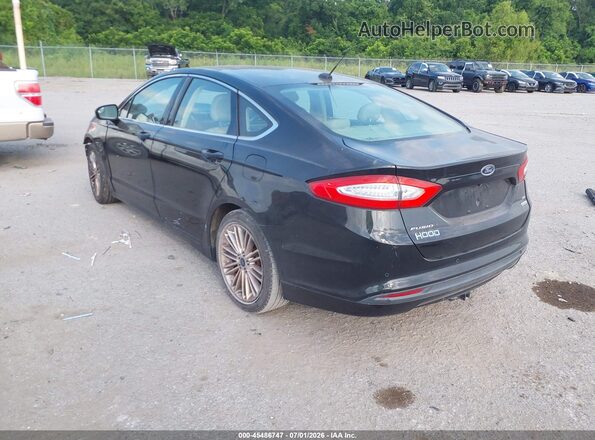 3FA6P0HD2GR201332 2016 FORD FUSION Black Հետևի ձախ