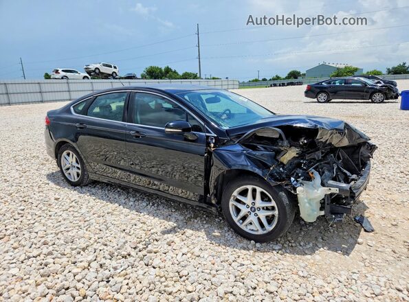 3FA6P0HD2GR314455 2016 FORD FUSION Black Front right