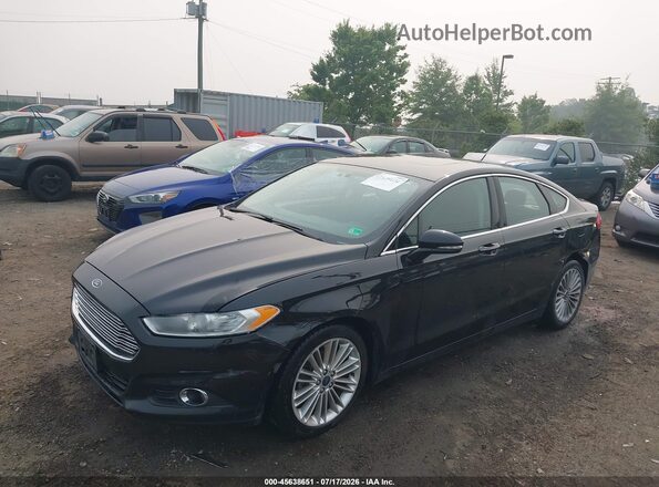 3FA6P0HD2GR325231 2016 FORD FUSION Black Przód lewy