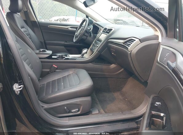 3FA6P0HD2GR325231 2016 FORD FUSION Black Widok wnętrza z przodu