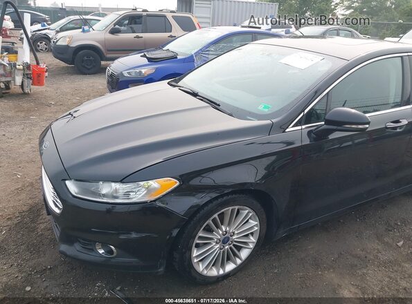 3FA6P0HD2GR325231 2016 FORD FUSION Black Widok z przodu