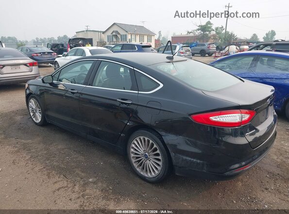3FA6P0HD2GR325231 2016 FORD FUSION Black Tył lewy