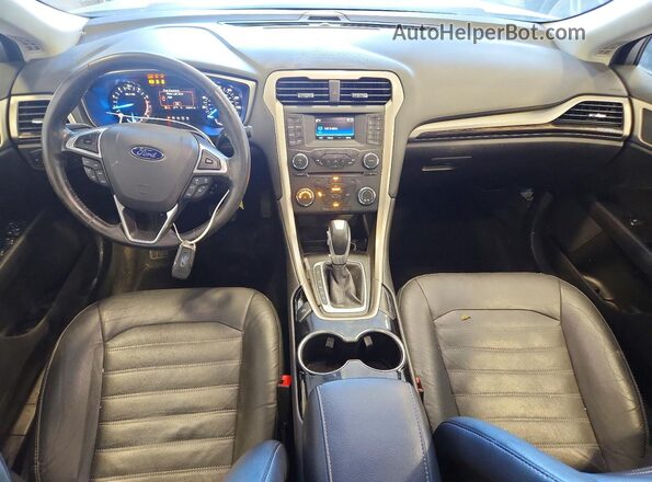 3FA6P0HD2GR332390 2016 FORD FUSION Silver წინა პანელის ხედი