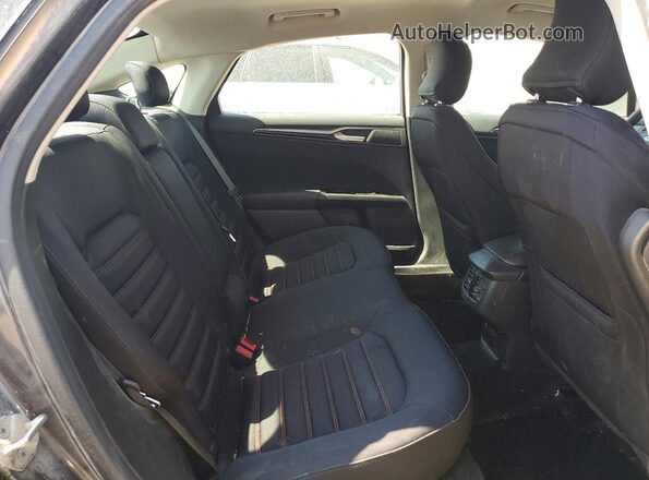 3FA6P0HD2GR366510 2016 FORD FUSION Gray Widok tylnych siedzeń