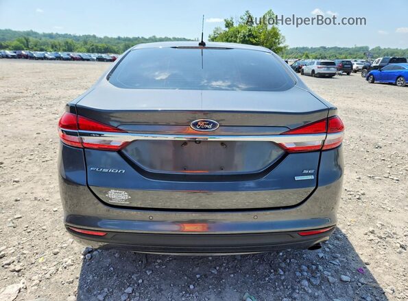 3FA6P0HD2HR103774 2017 FORD FUSION Черный Вид сзади