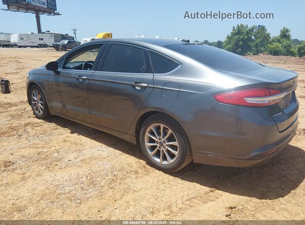 3FA6P0HD2HR126794 2017 FORD FUSION Gray Trasero izquierdo
