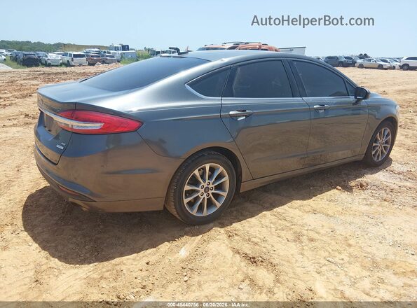 3FA6P0HD2HR126794 2017 FORD FUSION Gray Trasero derecho