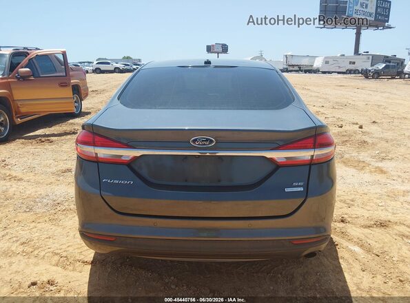 3FA6P0HD2HR126794 2017 FORD FUSION Gray 