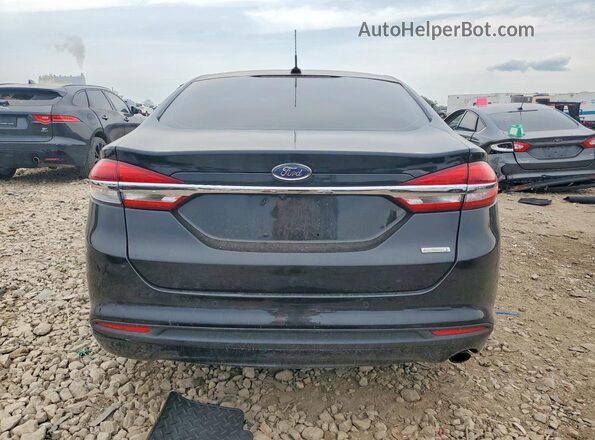 3FA6P0HD2HR140176 2017 FORD FUSION Black Vista trasera