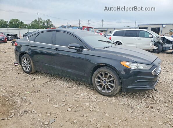 3FA6P0HD2HR140176 2017 FORD FUSION Black Delantero derecho