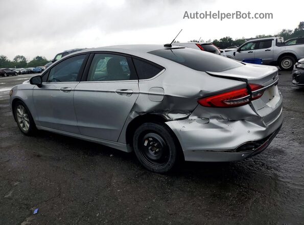 3FA6P0HD2HR153901 2017 FORD FUSION Silver Rear left