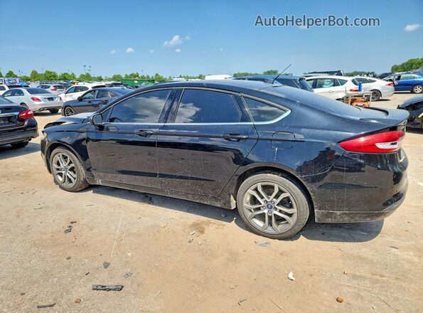 3FA6P0HD2HR226412 2017 FORD FUSION Black უკანა მარცხენა