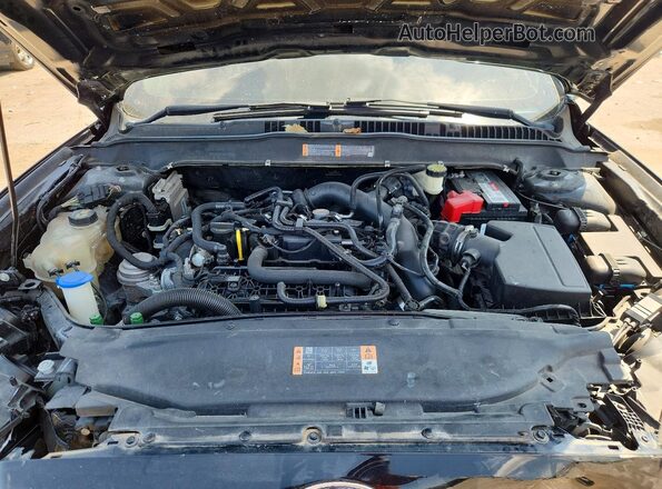 3FA6P0HD2HR226412 2017 FORD FUSION Black უკანა სალონის ხედი