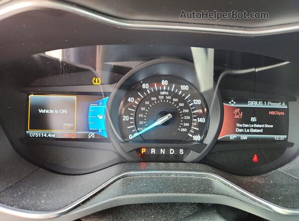 3FA6P0HD2HR226765 2017 FORD FUSION Темно-бордовый Вид щитка приборов