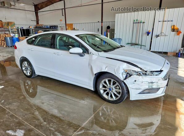 3FA6P0HD2HR293737 2017 FORD FUSION White Delantero derecho