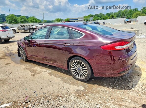 3FA6P0HD2HR310830 2017 FORD FUSION Brown Trasero izquierdo