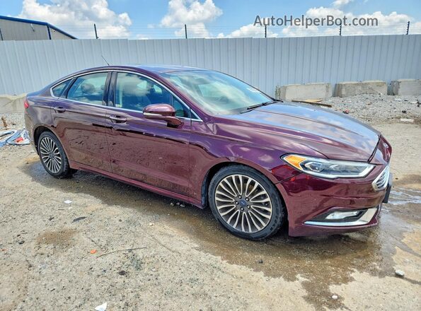 3FA6P0HD2HR310830 2017 FORD FUSION Brown Delantero derecho
