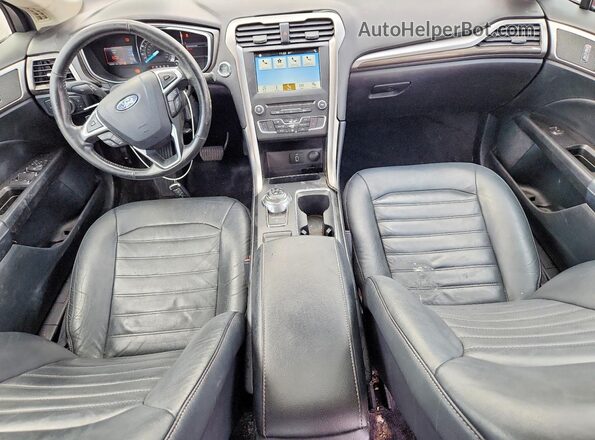 3FA6P0HD2HR310830 2017 FORD FUSION Brown Vista del salpicadero
