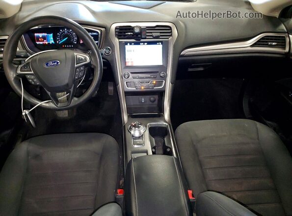 3FA6P0HD2HR311119 2017 FORD FUSION White Dashboard view