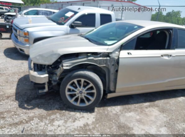 3FA6P0HD2HR348266 2017 FORD FUSION Beige Դիմացի տեսք