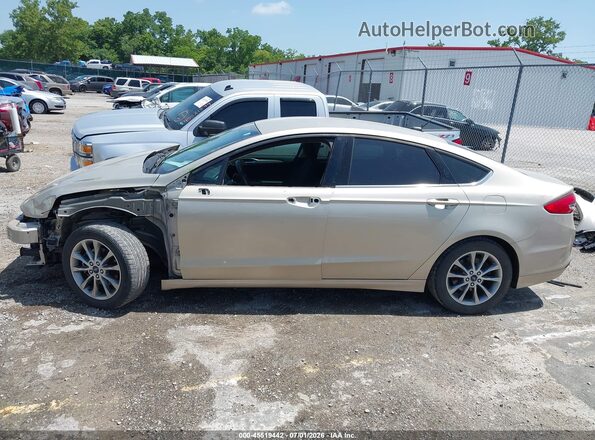 3FA6P0HD2HR348266 2017 FORD FUSION Beige 