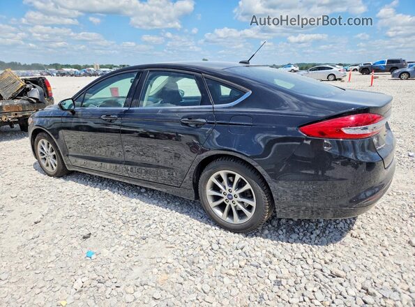 3FA6P0HD2HR367142 2017 FORD FUSION Черный Задняя левая четверть