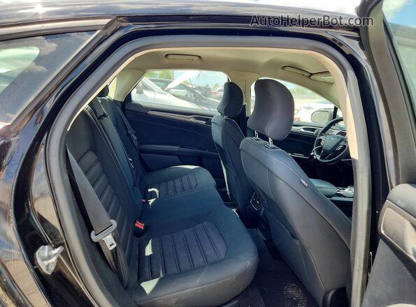 3FA6P0HD2HR367142 2017 FORD FUSION Черный Вид задних сидений