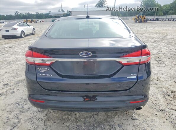3FA6P0HD2HR372437 2017 FORD FUSION Black Widok z tyłu