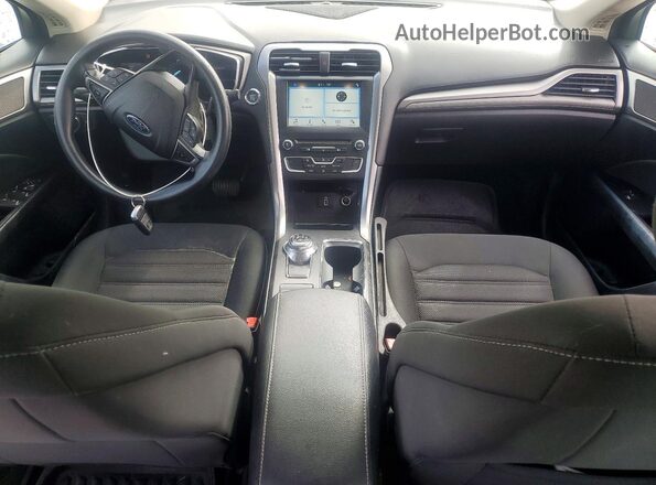 3FA6P0HD2HR372437 2017 FORD FUSION Black Widok deski rozdzielczej