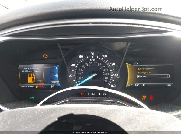 3FA6P0HD2JR135159 2018 FORD FUSION Black Widok tylnych siedzeń