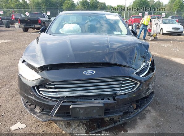3FA6P0HD2JR135159 2018 FORD FUSION Black Widok wnętrza z tyłu