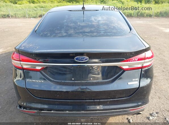 3FA6P0HD2JR135159 2018 FORD FUSION Black 