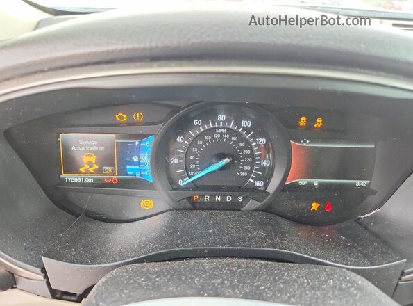 3FA6P0HD2JR162720 2018 FORD FUSION Silver Вид щитка приладів