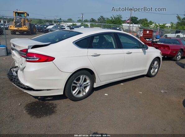 3FA6P0HD2JR199637 2018 FORD FUSION White Հետևի աջ