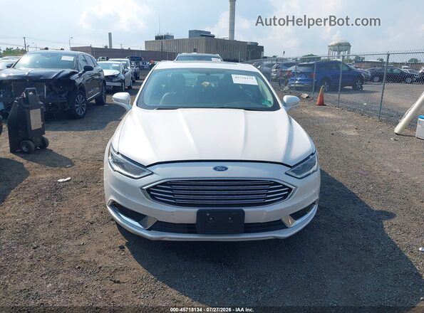 3FA6P0HD2JR199637 2018 FORD FUSION White Սարքավորումների վահանակի տեսք